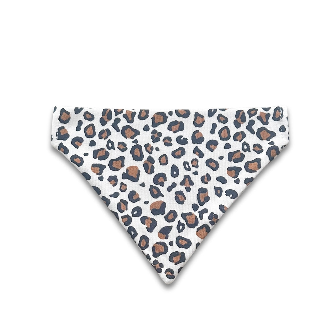 Pet Bamboo Bandana | Snow Leopard