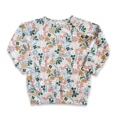 Youth Bamboo All-Over Print Pullover | Floating Floral