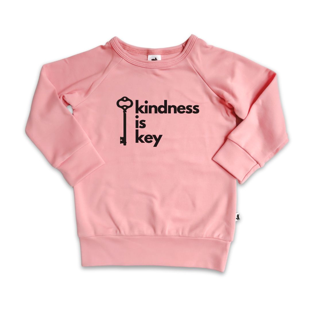 Kids Graphic Bamboo Raglan Sleeve Pullover