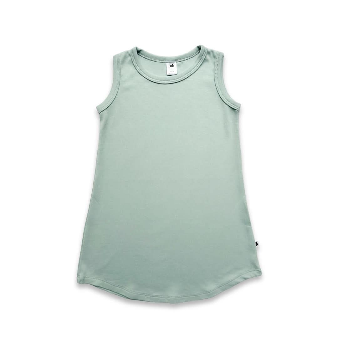 Youth Bamboo Tank Shift Dress | Seaglass