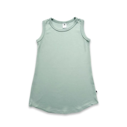 Youth Bamboo Tank Shift Dress | Seaglass