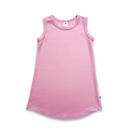 Youth Bamboo Tank Shift Dress | Taffy Pink