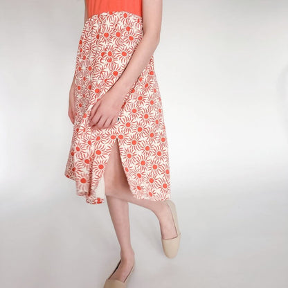 Youth Bamboo Square Neck Midi Dress | Sunkissed