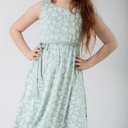 Youth Bamboo Square Neck Midi Dress | Coastal Keepsakes