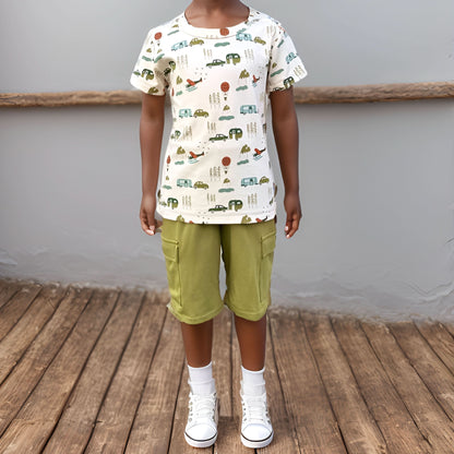 Baby/Kids' Bamboo T-Shirt | Travel - additional view