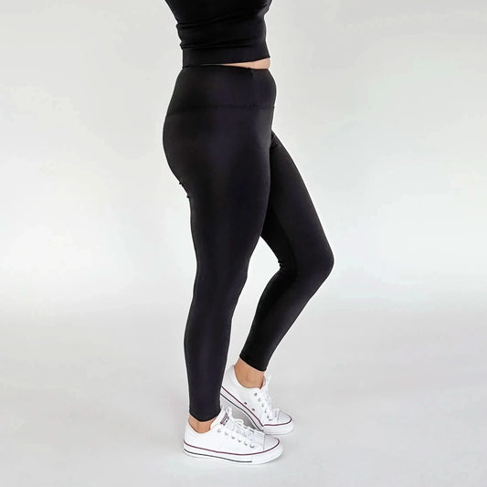 Ladies' Bamboo Leggings | Black ss26-mini