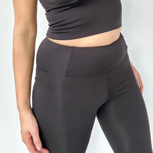 Ladies' Bamboo Leggings | Black - additional view ss26-mini_hover
