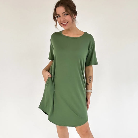 Women's Winslow 2.0 Bamboo Dress | Leaf Green