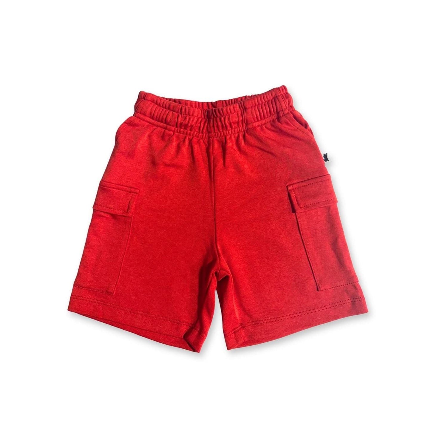 Kids' Bamboo Cargo Shorts | Berry