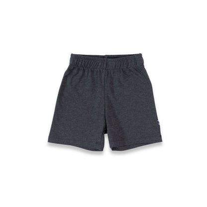 Kid’s Bamboo Play Shorts | Charcoal
