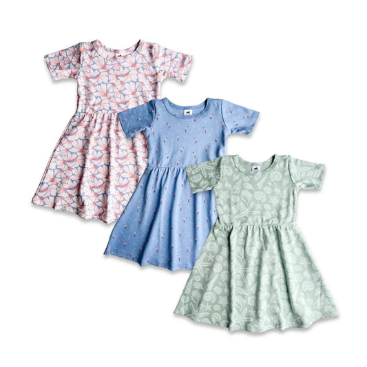 Baby/Kids' Bamboo Daphne Dress | Tiny Treasures - additional view