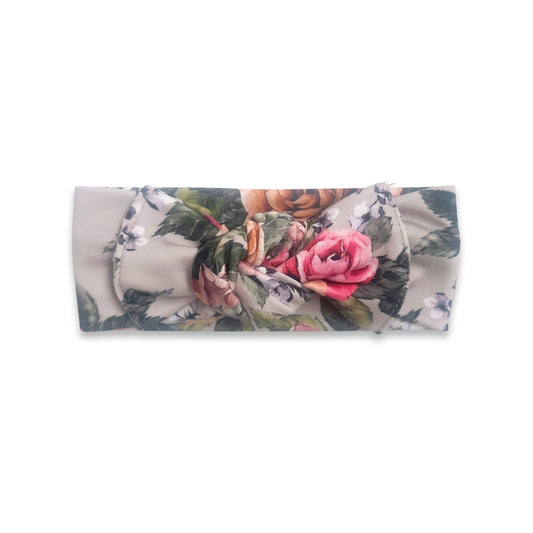Bamboo Baby Headwrap | Antique Floral