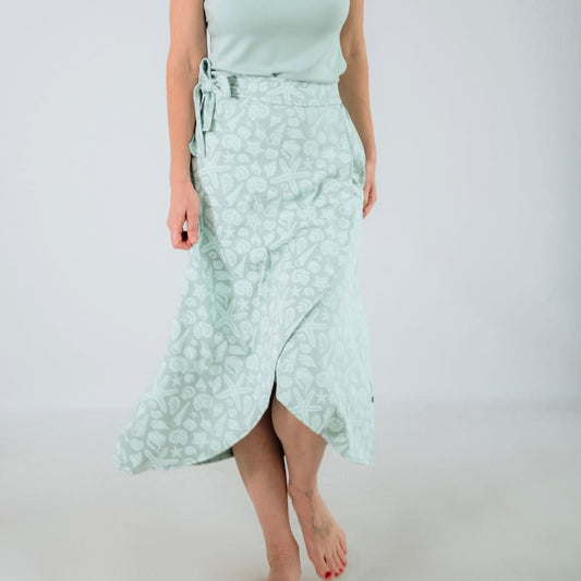 Ladies Bamboo Wrap Skirt | Sunkissed - additional view