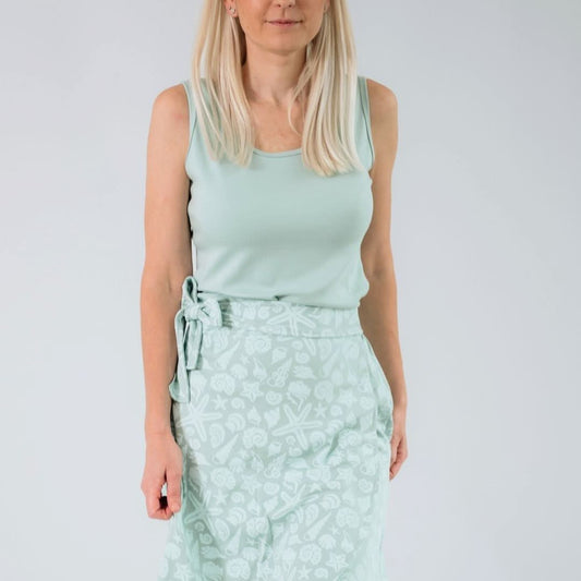 Ladies' Bamboo Classic Tank | Seaglass