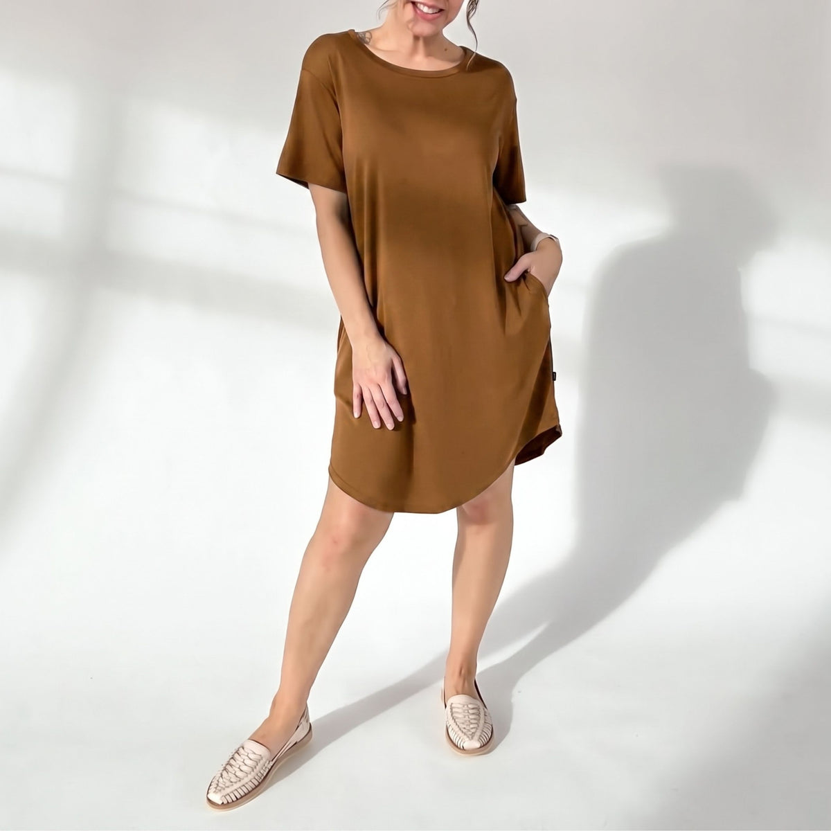 Ladies’ Bamboo Winslow Dress | Bronze