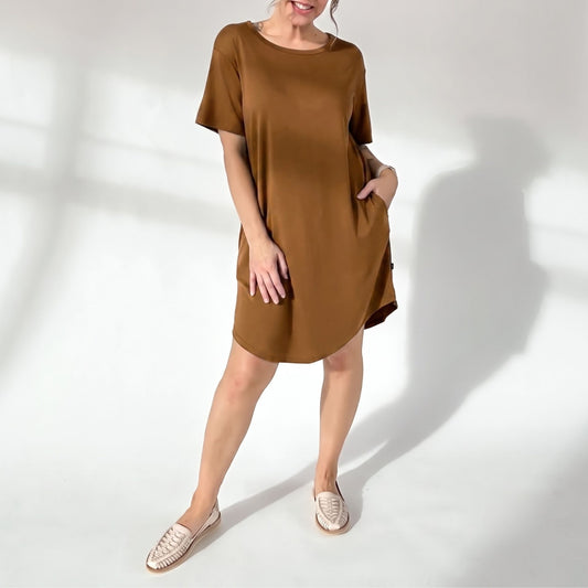 Ladies’ Bamboo Winslow Dress | Bronze