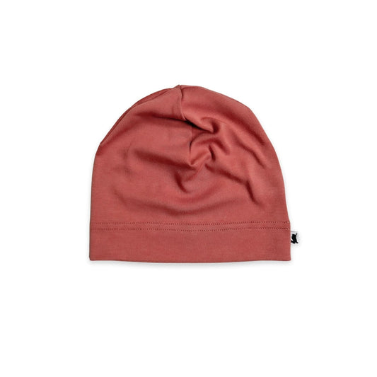 Baby/Kids Bamboo Beanie - Burnt Brick - Little & Lively