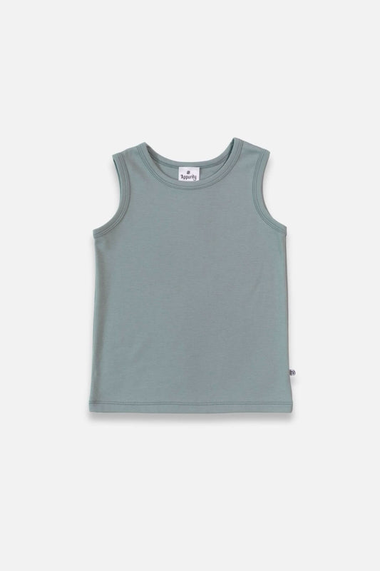 Kids Bamboo Classic Tank - Lake - Little & Lively