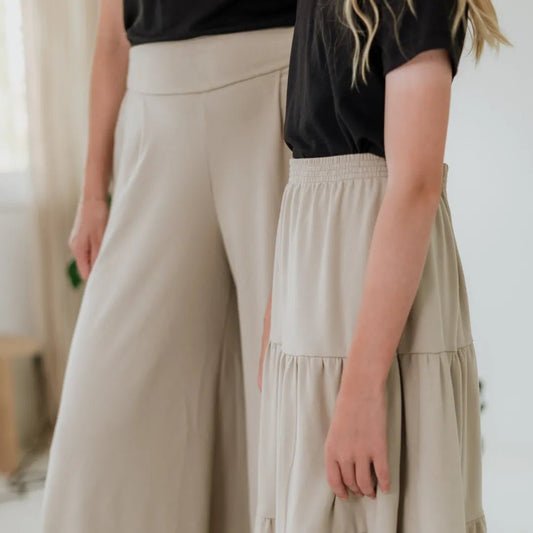 Ladies' Bamboo Allegra Pants - Umber - Little & Lively