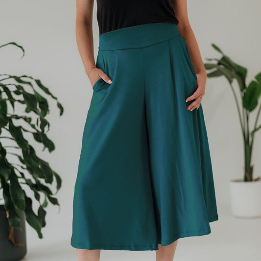 Ladies' Bamboo Allegra Pants - Juniper - Little & Lively