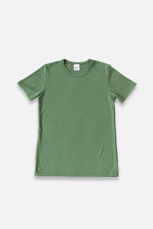 Ladies' Bamboo T-shirt - Leaf Green - Little & Lively