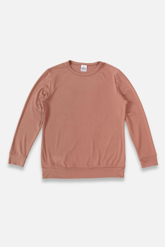 Men's Bamboo Pullover - Terracotta - Little & Lively