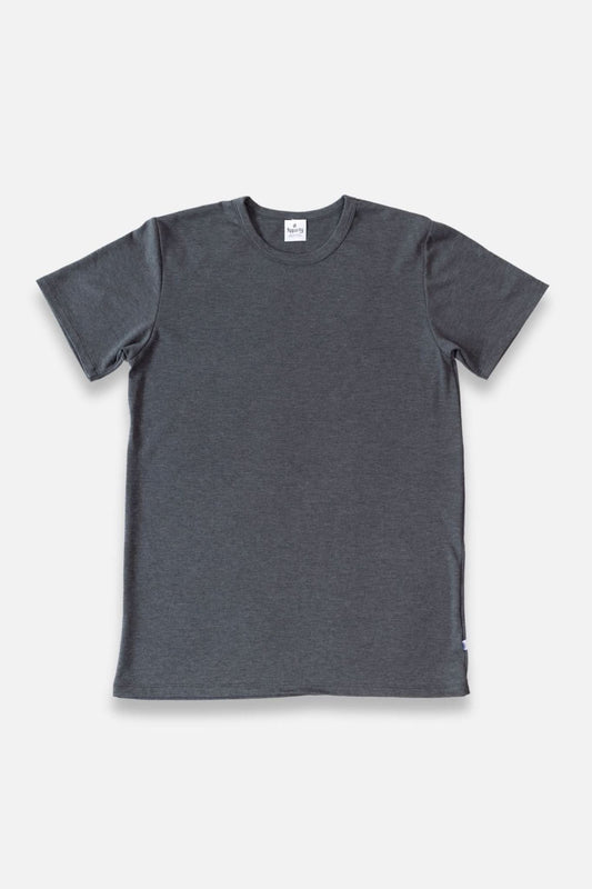 Men's Bamboo T-shirt - Charcoal - Little & Lively