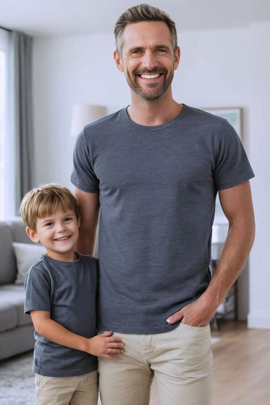 Men's Bamboo T-shirt - Black - Little & Lively