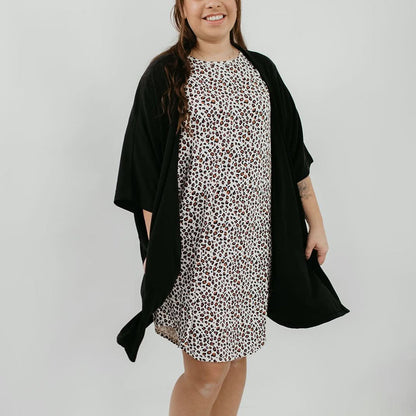 Ladies’ Bamboo Winslow Dress | Snow Leopard
