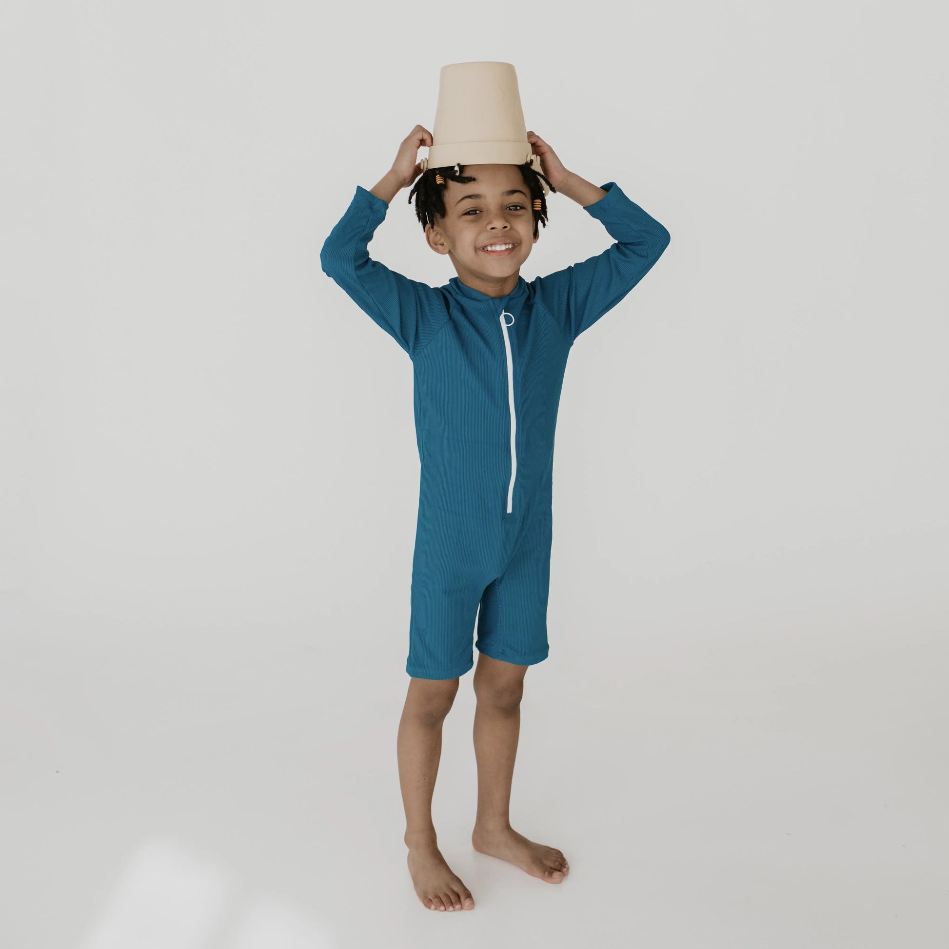 UPF50+ Long Sleeve Swimsuit | Jude/Ocean