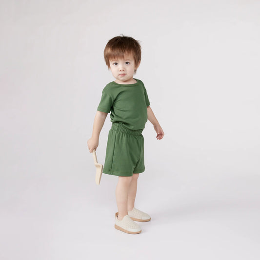 Simple Shorts | Leaf Green