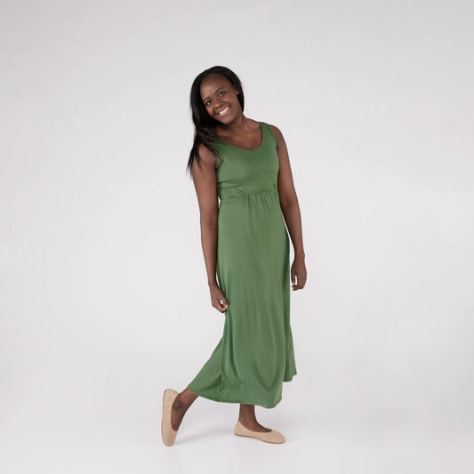 Women's Malia Dress | Leaf Green