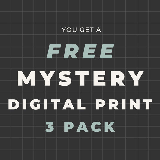 Mystery Digital Print 3 Pack