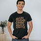 Adult Unisex Crewneck ’abcs’ T-shirt | Black Men’s T-shirt Bamboo/cotton 2