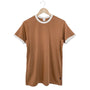 Adult Unisex Crewneck Ringer T-Shirt | Caramel