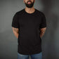 Adult Unisex Crewneck T-shirt | Black Men’s T-shirt Bamboo/cotton 4