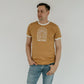 Adult Unisex Crewneck ’take a Hike’ Ringer T-shirt | Sunflower Men’s T-shirt
