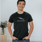 Adult Unisex Crewneck ’whale Hello There’ T-shirt | Black Men’s T-shirt