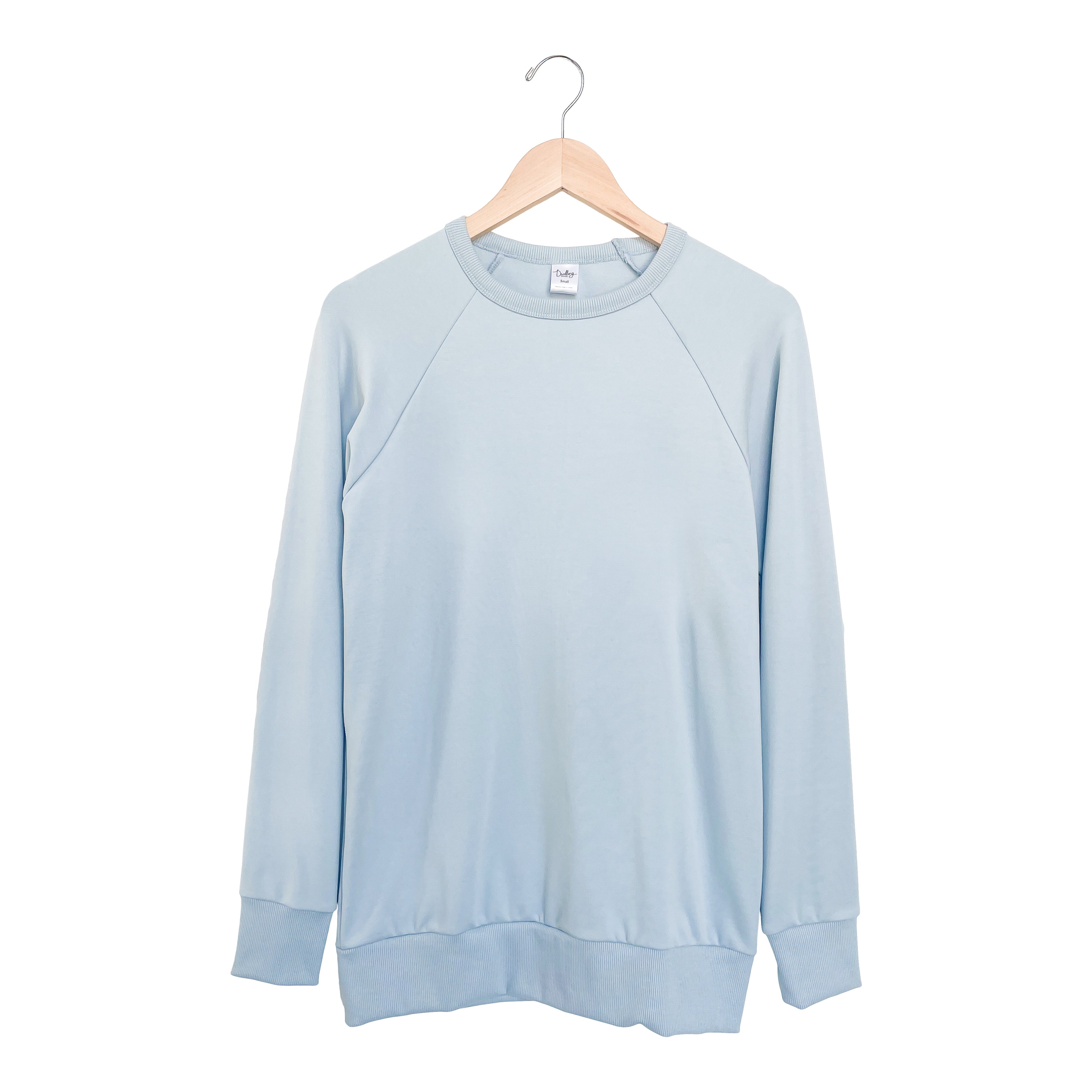 Adult Unisex Fleece-Lined Pullover | Powder Blue