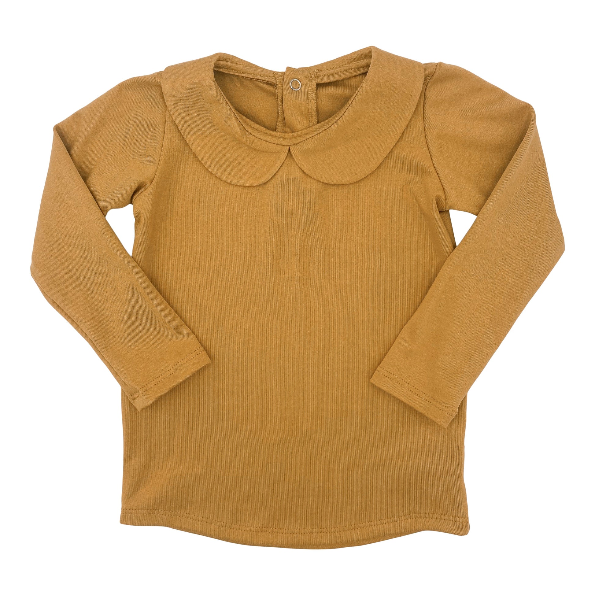Baby/Kid's Long Sleeve Peter Pan Shirt | Sunflower