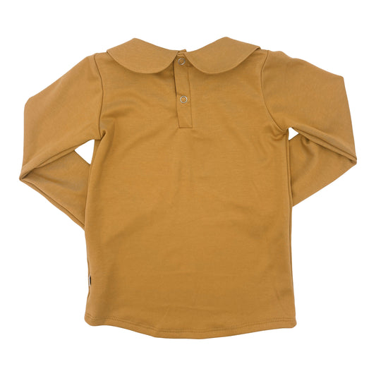 Baby/kid’s Long Sleeve Peter Pan Shirt | Sunflower Kid’s Henley Bamboo/cotton 2
