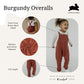 Baby/kid’s Overalls | Burgundy Kid’s Overalls Bamboo/cotton 9