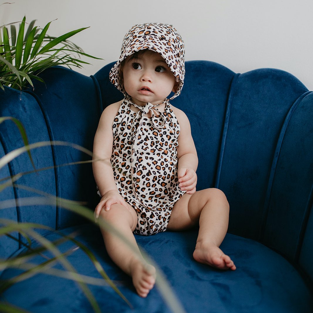 Baby/Kid's Romper | Snow Leopard