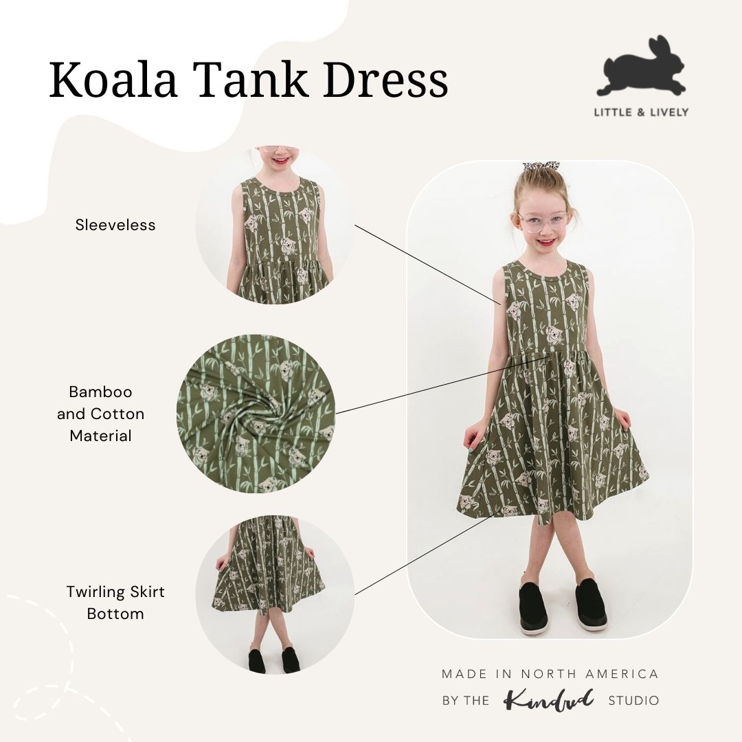 Baby/Kid's Tank Dress | Koala