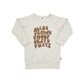 Baby/kid’s/youth ’abcs’ Pullover | Ash Kid’s Bamboo/cotton 1