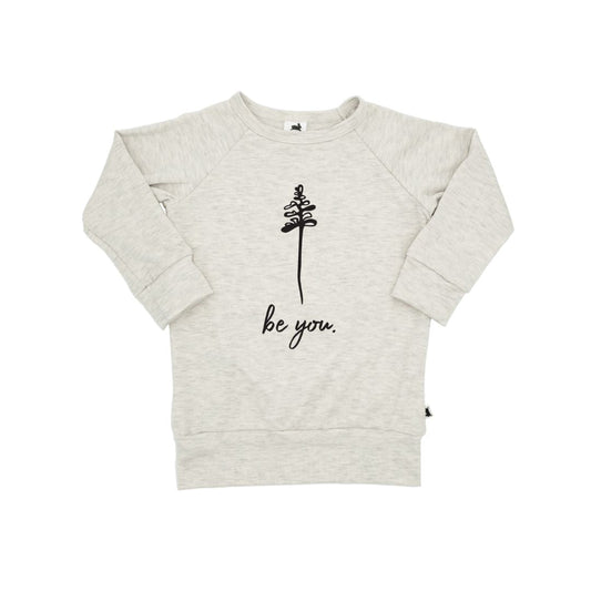 Baby/kid’s/youth ’be You’ Pullover | Ash Kid’s Bamboo/cotton 1