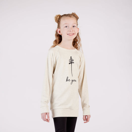 Baby/kid’s/youth ’be You’ Pullover | Ash Kid’s Bamboo/cotton 2