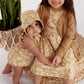 Baby/kid’s/youth Daphne Dress | Palm Fronds Girl’s Bamboo/cotton 4