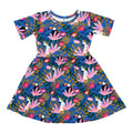 Baby/kid’s/youth Daphne Dress | Paradise Floral Girl’s Bamboo/cotton 1