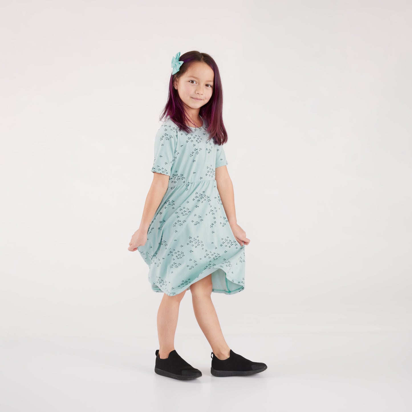 Baby/kid’s/youth Daphne Dress | School Of Fish Girl’s Bamboo/cotton 3